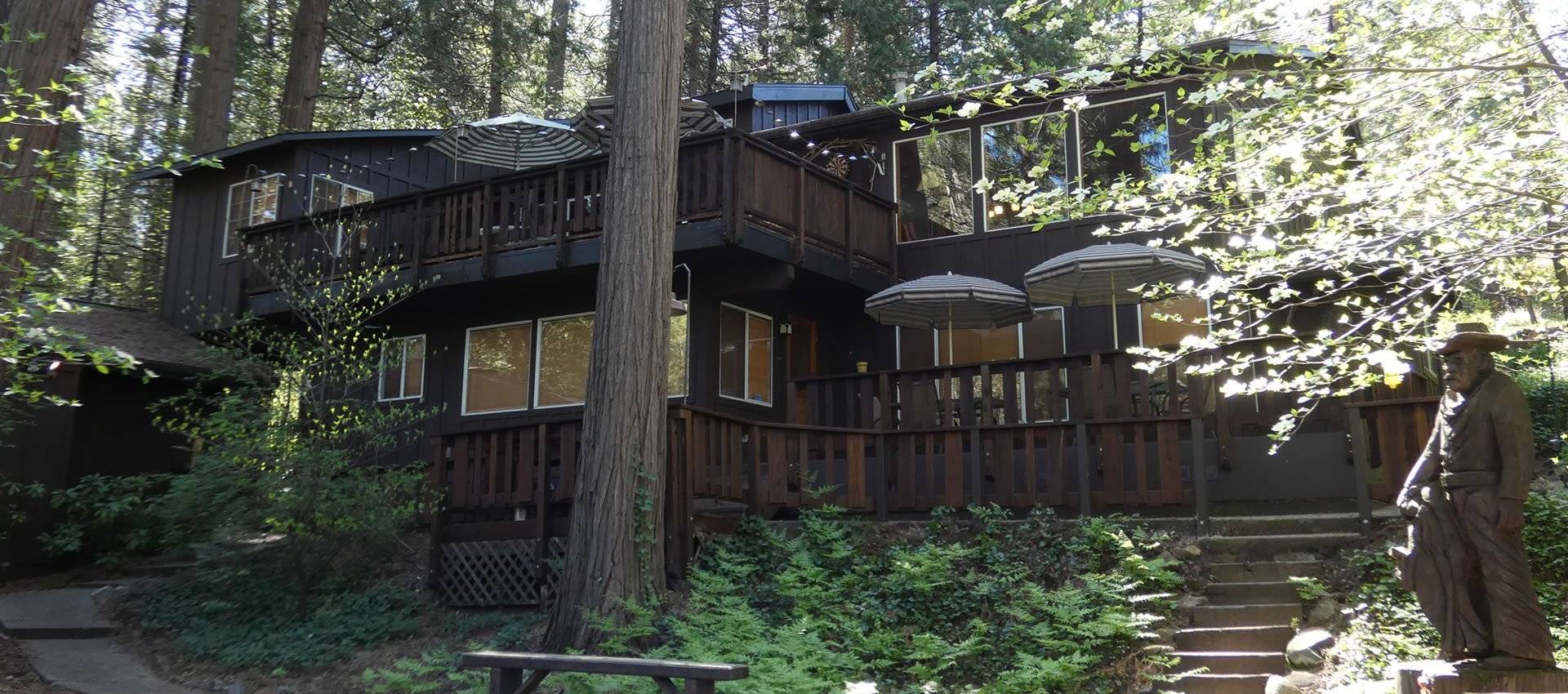 Twain Harte Vacation Cabin Rentals Family Sunset BG